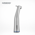 Kaneiko Model C100 1:1 contra-angle handpiece with internal water spray and non-light design for controlled low-speed dental procedures.