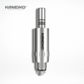Kaneiko AMT-6 fibre-optic dental air motor with stainless steel body and E-type connection for compatible low-speed handpieces.