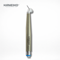 Kaneiko Model 450 45-degree high speed dental handpiece with angled surgical head and FG bur compatibility on a clean white background.