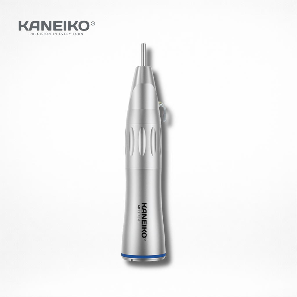 Kaneiko surgical straight handpiece Model SX on a white background