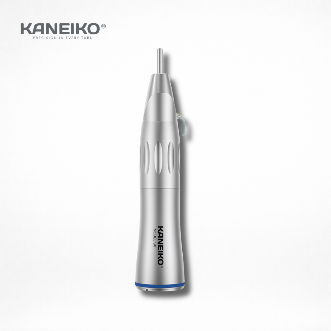 Kaneiko surgical straight handpiece Model SX on a white background