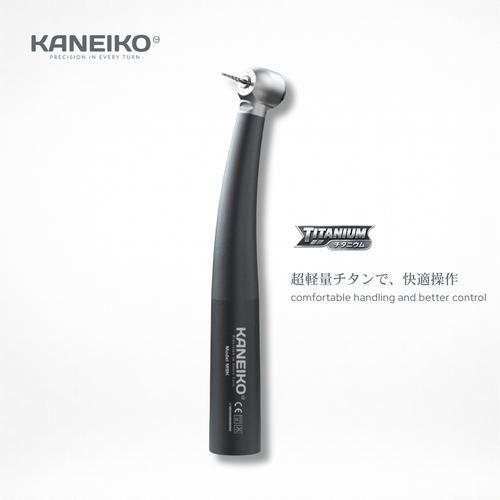 Kaneiko air turbine master torque Model M9K handpiece on a white background