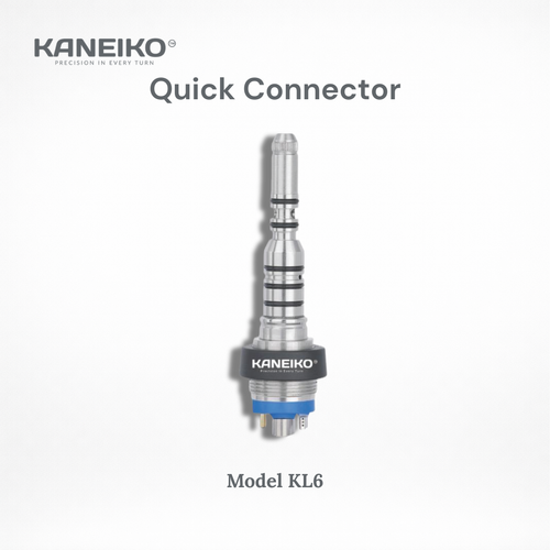 Kaneiko quick connector with Model KL6 on a white background