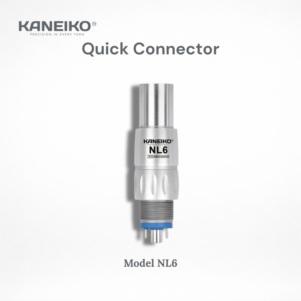 Kaneiko quick connector with Model NL6 on a white background