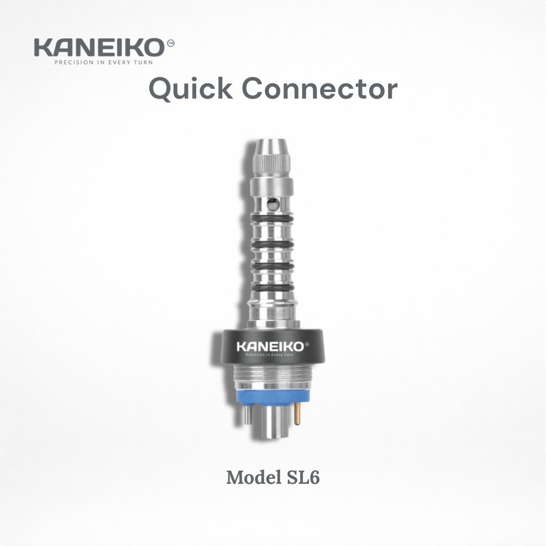 Kaneiko quick connector with 'Model SL6'  on a white background