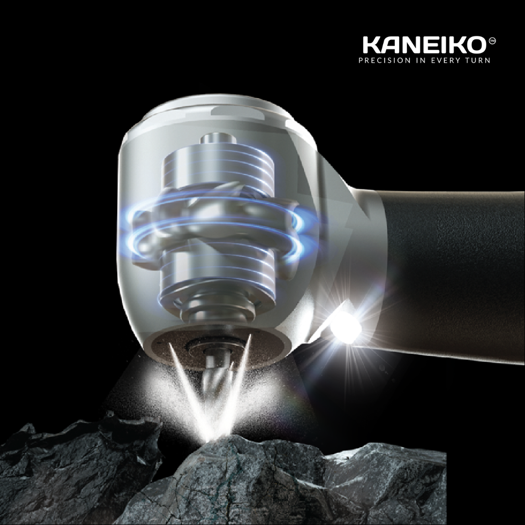 Kaneiko dental handpiece product range highlighting high-speed, low-speed and surgical handpiece solutions for modern dentistry